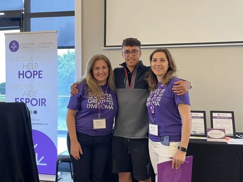 D&O team members at a Lymphoma Canada community event