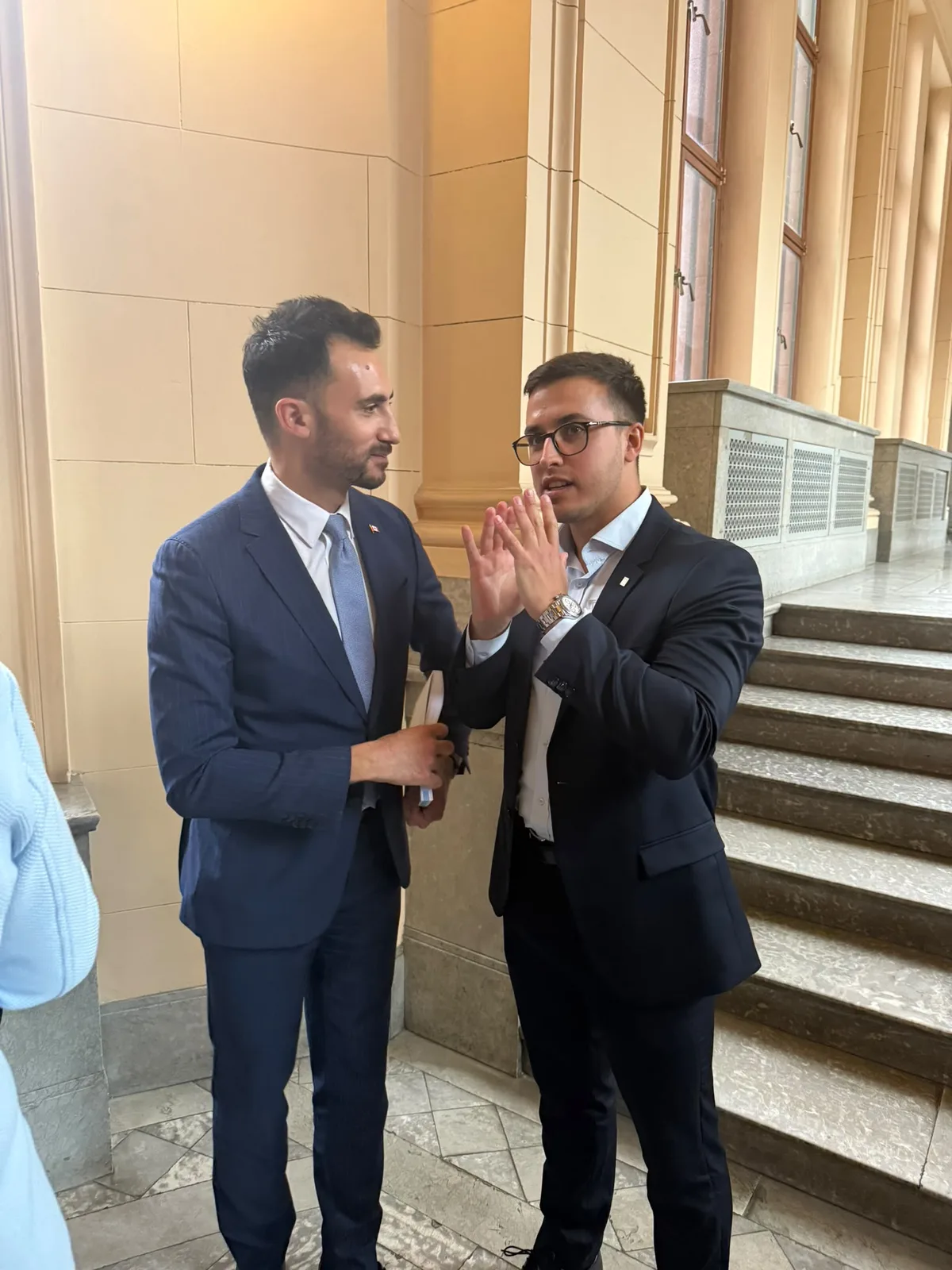 Chatting with the Minister of Energy